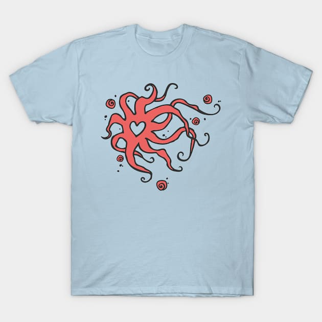 Tentacles Of Love T-Shirt by loltshirts